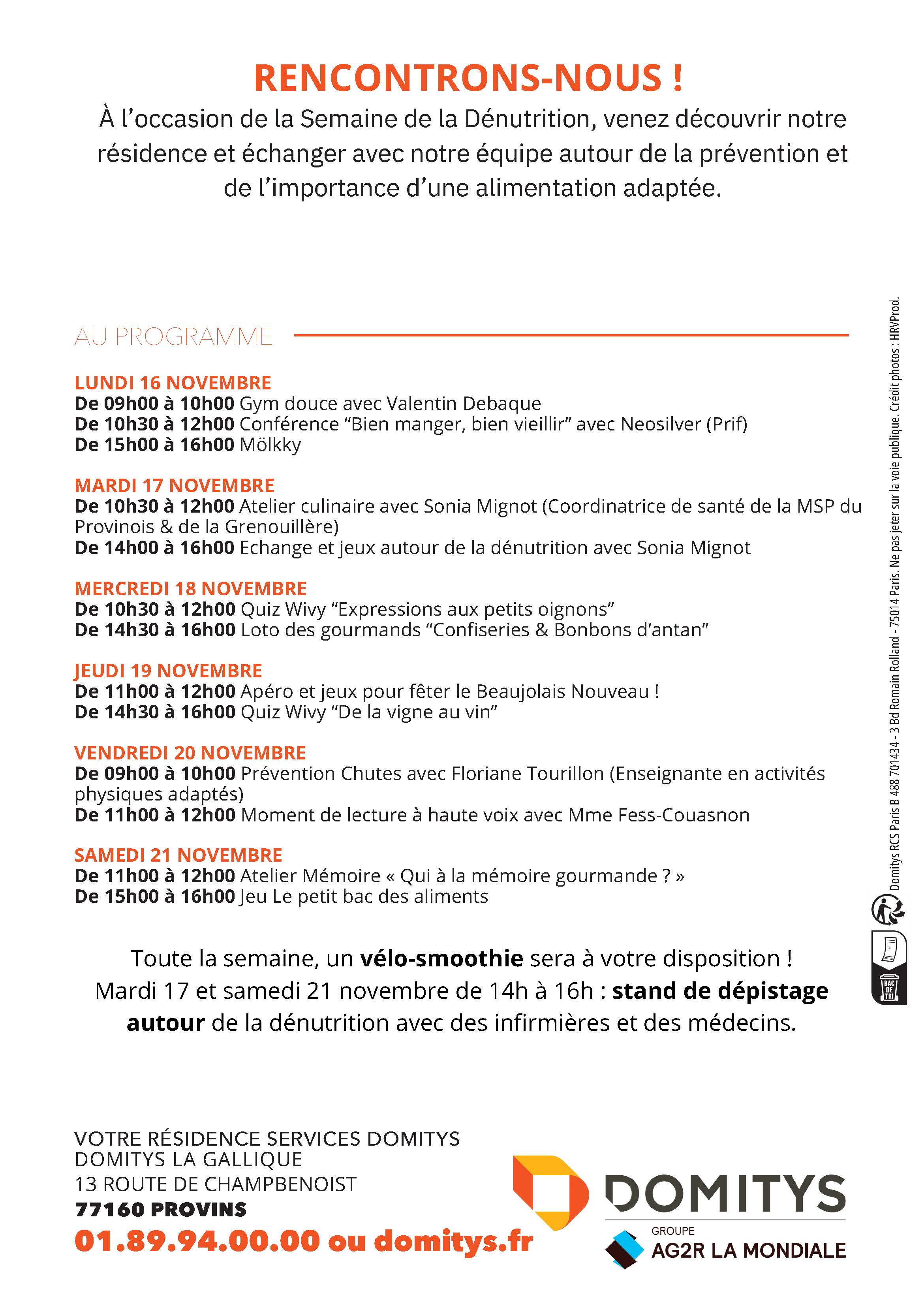 dénutrition